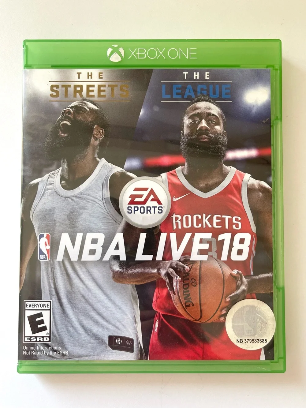 Xbox Football & Basketball Game Lot - Madde 15 17 21 & NBA Live 18 - 4 Games